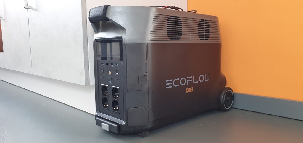 Test Ecoflow Pro kochen per Solarstrom und Ceranfeld im Camper