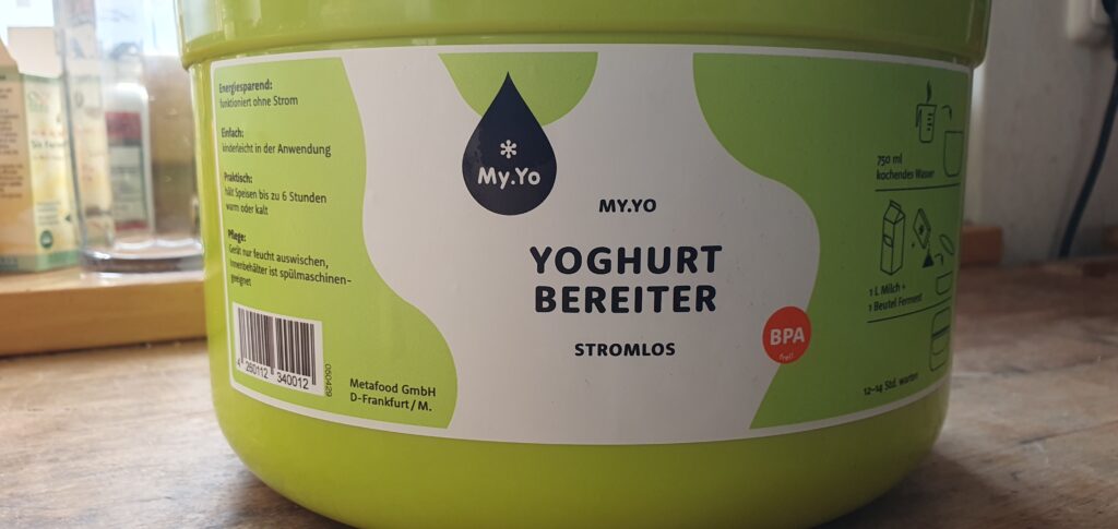 My.Yo Joghurt Bereiter Erfahrungen